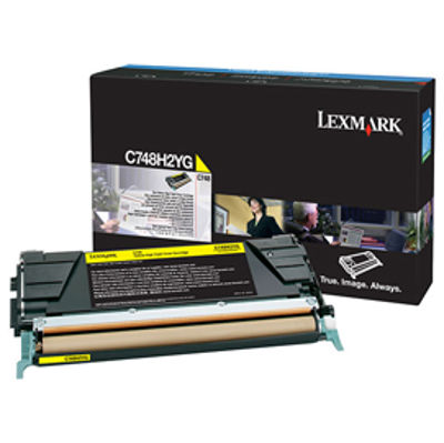 Immagine di Lexmark - Toner - Giallo - C748H2YG - non return program - 10.000 pag [C748H2YG]