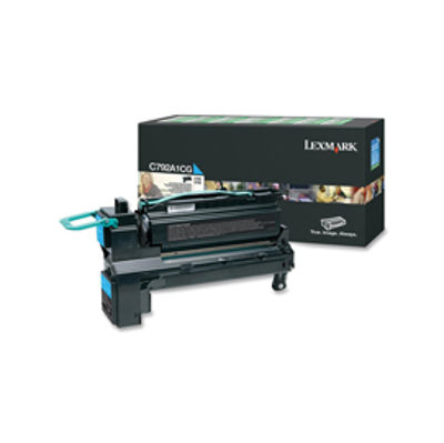 Immagine di Lexmark - Toner - Ciano - C792A1CG - return program - 6.000 pag [C792A1CG]