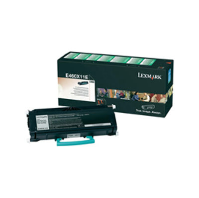 Immagine di Lexmark - Toner - Nero - E460X11E - return program - 15.000 pag [E460X11E]