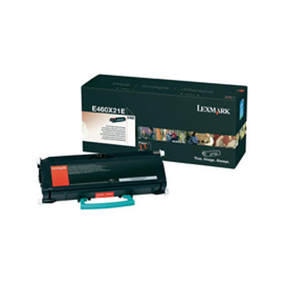 Immagine di Lexmark - Toner - Ciano - E460X21E - non return program - 15.000 pag [E460X21E]