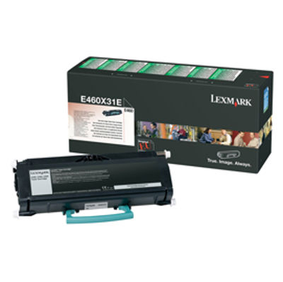 Immagine di Lexmark - Toner - Nero - E460X31E - non return program - 15.000 pag [E460X31E]