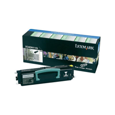 Immagine di Lexmark - Toner - Nero - X340H11G - return program - 6.000 pag [X340H11G]