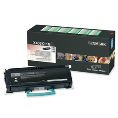 Immagine di Lexmark - Toner - Nero - X463X11G - return program - 15.000 pag [X463X11G]