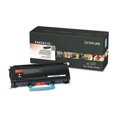 Immagine di Lexmark - Toner - Nero - X463X21G - non return program - 15.000 pag [X463X21G]