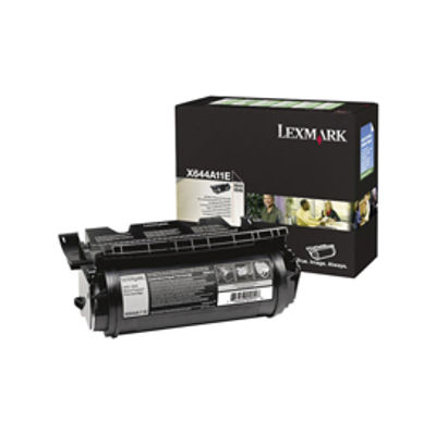 Immagine di Lexmark - Toner - Nero - X644A11E - return program - 10.000 pag [X644A11E]