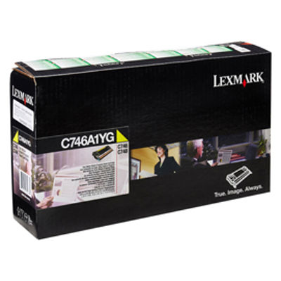 Immagine di Lexmark - Toner - Giallo - X746A1YG - return program - 7.000 pag [X746A1YG]