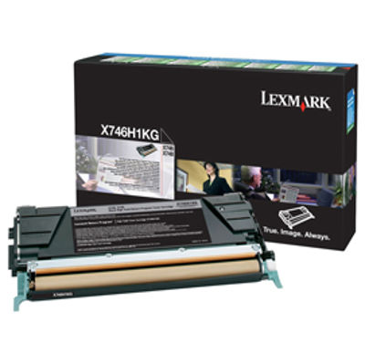 Immagine di Lexmark - Toner - Nero - X746H1KG - return program - 12.000 pag [X746H1KG]