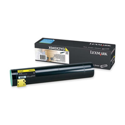 Immagine di Lexmark - Toner - Giallo - X945X2YG - 22.000 pag [X945X2YG]