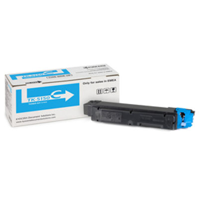 Immagine di Kyocera/Mita - Toner - Ciano - TK-5150C - 1T02NSCNL0 - 10.000 pag [1T02NSCNL0]