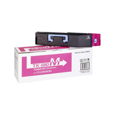 Immagine di Kyocera/Mita - Toner - Magenta - TK-880M - 1T02KABNL0 - 18.000 pag [1T02KABNL0]