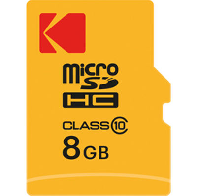 Immagine di Kodak - Micro SDHC Class 10 Extra - EKMSDM8GHC10CK - 8 GB [EKMSDM8GHC10CK]