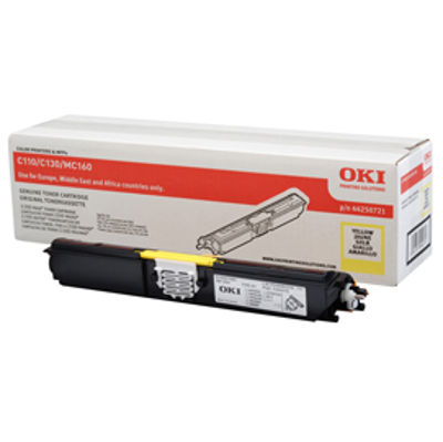 Immagine di Oki - Toner - Giallo - C110 C130N - 44250721 - 2.500 pag [44250721]