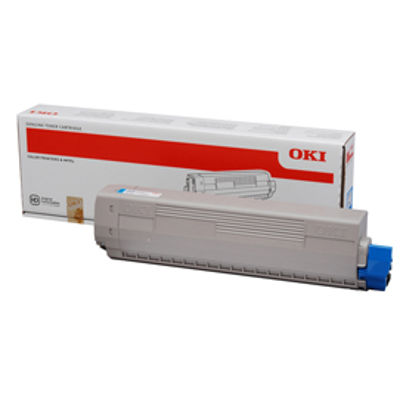 Immagine di Oki - Toner - Ciano - C831/C841 - 44844507 - 10.000 pag [44844507]