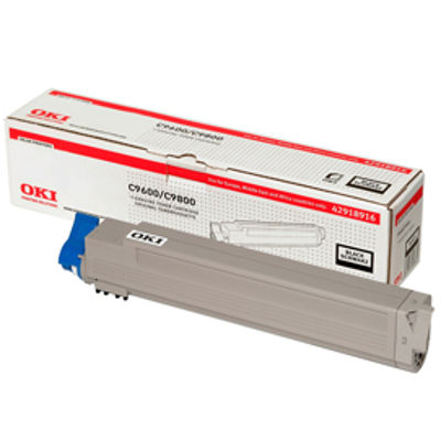 Immagine di Oki - Toner - Nero - C9600 C9800 - 42918916 - 15.000 pag [42918916]