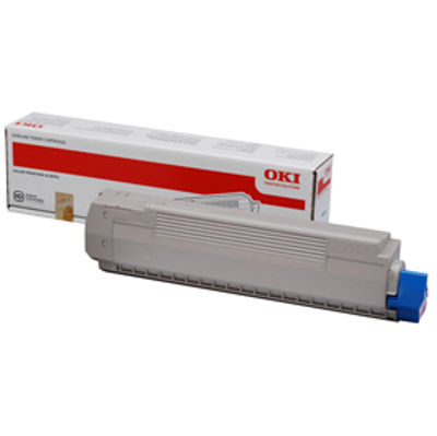 Immagine di Oki - Toner - Ciano - MC861 - 44059255 - 10.000 pag [44059255]