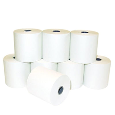 Immagine di CF 10 PZ ROTOLO PAPER ROLL 57mm x 40 mt. 65 mm [81120]