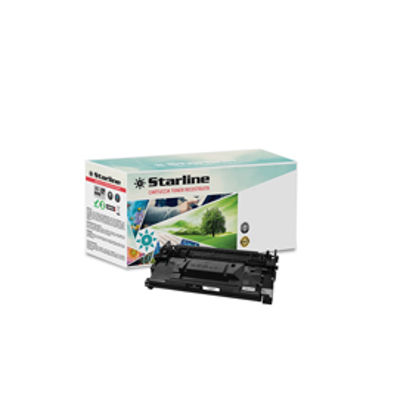 Immagine di Starline - toner ricostruito - nero - per Hp laserjet pro m402d/dn/dw [26X-NTR]