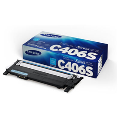 Immagine di CARTUCCIA TONER CIANO PER CLP-360-CLP-365 CLX-3300-CLX-3305 [CLT-C406S/ELS]