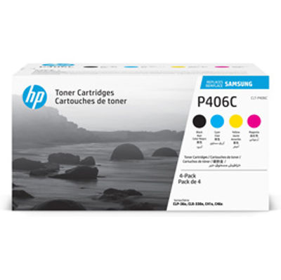 Immagine di MULTIPACK 4 TONER CLP-365 CLX-3300 CLX-3305 [CLT-P406C/ELS]