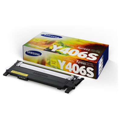 Immagine di Samsung - toner - clty406s/els, giallo per clp360/clp365, clx3300/clx3305 [SU462A]