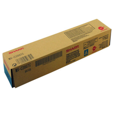 Immagine di Sharp - Toner - Ciano - MXC38GTC - 10.000 pag [MXC38GTC]