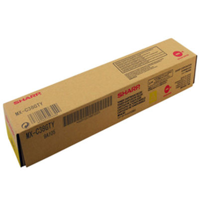 Immagine di Sharp - Toner - Giallo - MXC38GTY - 10.000 pag [MXC38GTY]