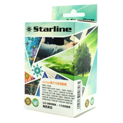 Immagine di Starline - Cartuccia ink - per Brother - Nero - LC61BK - 16ml [JNBR980B]