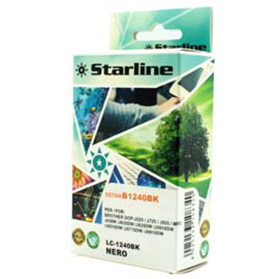 Immagine di Starline - Cartuccia ink - per Brother - Nero - LC1240BK - 16,6ml [JNBR1240B]