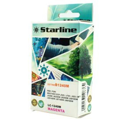 Immagine di Starline - Cartuccia ink - per Brother - Magenta - LC1240M - 12ml [JNBR1240M]