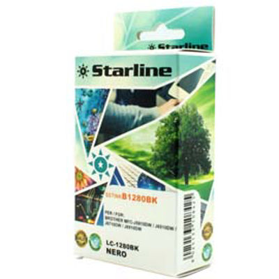 Immagine di Starline - Cartuccia ink - per Brother - Nero - LC1280BK - 29,6ml [JNBR1280B]