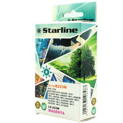 Immagine di Starline - Cartuccia ink - per Brother - Magenta - LC223M - 9ml [JNBR223M]