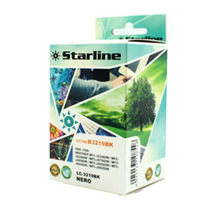 Immagine di Starline - Cartuccia ink - per Brother - Nero - LC3219XLBK - 68ml [JNBR3219B]