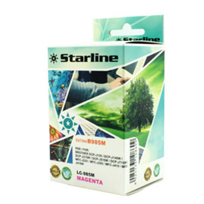 Immagine di Starline - Cartuccia ink - per Brother - Magenta - LC985M - 15ml [JNBR985M]