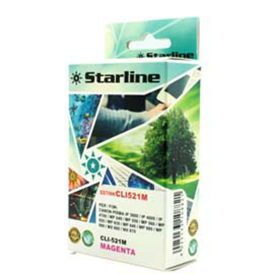 Immagine di Starline - Cartuccia ink - per Canon - Magenta - CLI521 M - 9ml [JNCA521M]