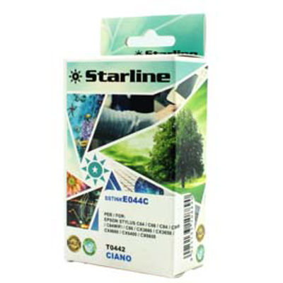 Immagine di Starline - Cartuccia ink - per Epson - Ciano - C13T044220 - 14ml [JNEPC64C]