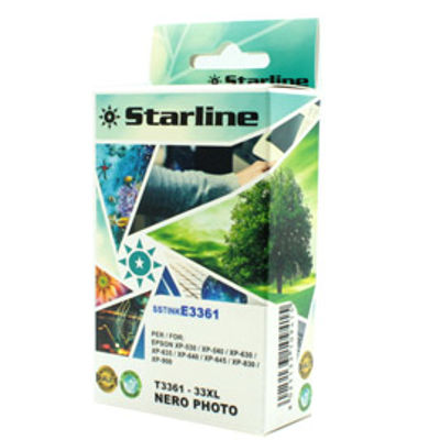 Immagine di Starline - Cartuccia ink - per Epson - Nero Photo - C13T33614010 - 11ml [JNEP33PB]