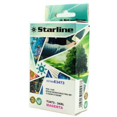 Immagine di Starline - Cartuccia ink - per Epson - Magenta - EPST34734010 - 10,80ml [JNEP34M]