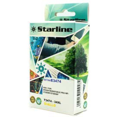 Immagine di Starline - Cartuccia ink - per Epson - Giallo - EPST34744010 - 10,80ml [JNEP34Y]