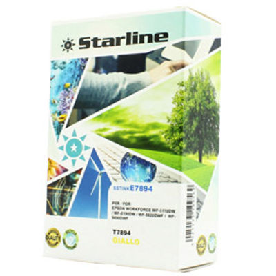 Immagine di Starline - Cartuccia ink - per Epson - Giallo - T7894 - 55ml [JNEP7894Y]