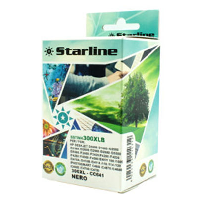 Immagine di Starline - Cartuccia - ink Nero per print c/Hp 300xl [JRHP300XLB]