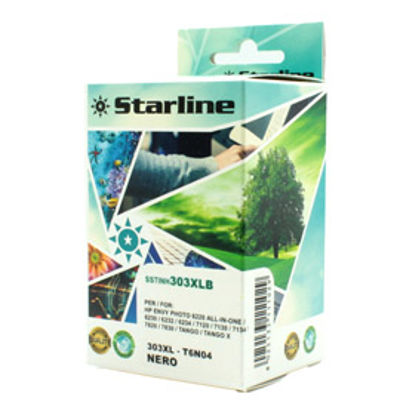 Immagine di Starline - Cartuccia Ink - per Hp - Nero - 24 ml [JRHP303XLB]