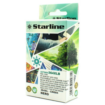 Immagine di Starline - Cartuccia ink - per Hp - Nero - CN684E - 18,6ml [JNHP364B]