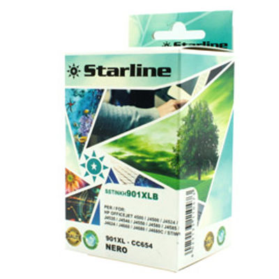 Immagine di Starline - Cartuccia - ink Nero per print c/Hp 901xl [JRHP901XLB]