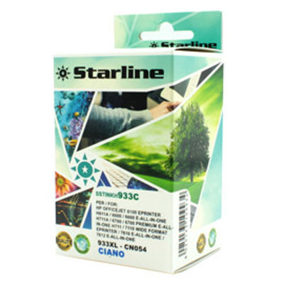 Immagine di Starline - Cartuccia ink - per Hp - Ciano - CN054AN - 14ml [JNHP933C]