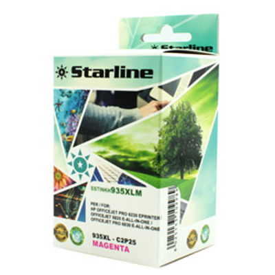 Immagine di Starline - Cartuccia ink - per Hp - Magenta - C2P25AE - 27ml [JNHP935M]