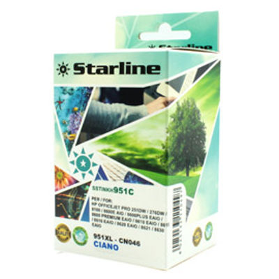 Immagine di Starline - Cartuccia ink - per Hp - Ciano - CN046AN - 26ml [JNHP951C]