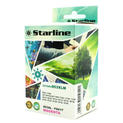 Immagine di Starline - Cartuccia ink - per Hp - Magenta - HPF6U17AE - 26ml [JNHP953M]