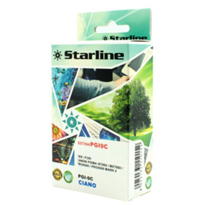 Immagine di Starline - Cartuccia ink - per Hp - Ciano - PGI9 CY - 13,4ml [JNCA9C]