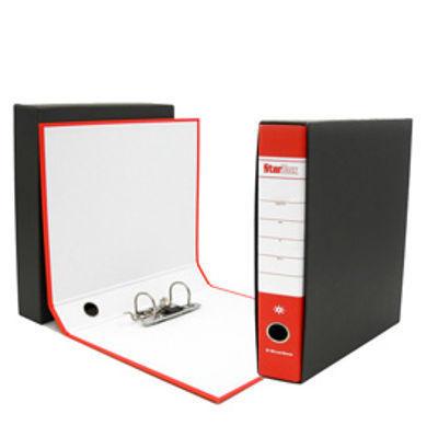 Immagine di Registratore Starbox - dorso 5 cm - commerciale - rosso - Starline [stl4031]