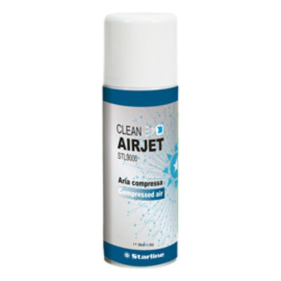 Immagine di Aria Compressa Clean AirJet con cannuccia - 400ml - Starline [A02061-1]